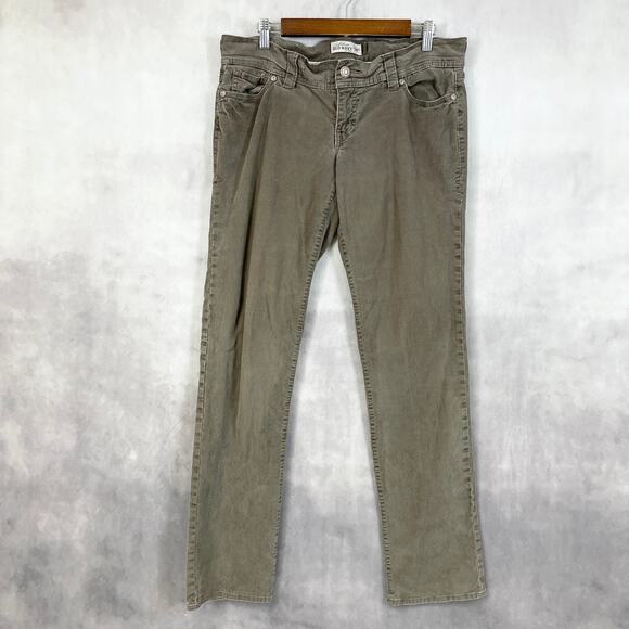 Old Navy Womens Low Rise Corduroy Pants Size 10 Long Y2K Fallcore Retro Preppy - Picture 1 of 10